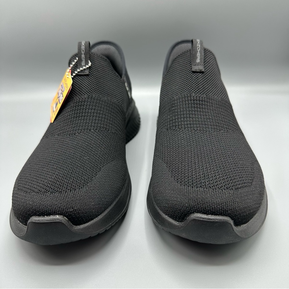 Skechers Slip-Ins Memory Foam Hands Free Wide Fit Men’s Size 10 Black - Picture 4 of 11